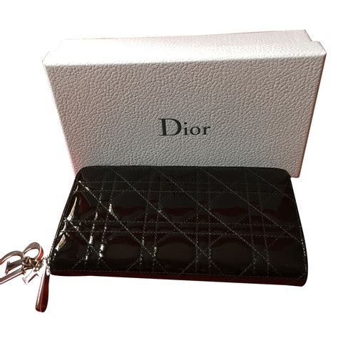 dior porte carte femme|grand portefeuille femme dior.